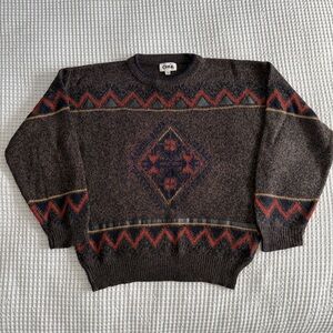 Vintage CHIA Southwestern Pattern Knit Sweater